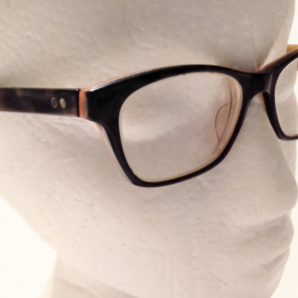 Paul Smith Unisex PS-423 Black Tortoise Yellow Eyeglass Frame